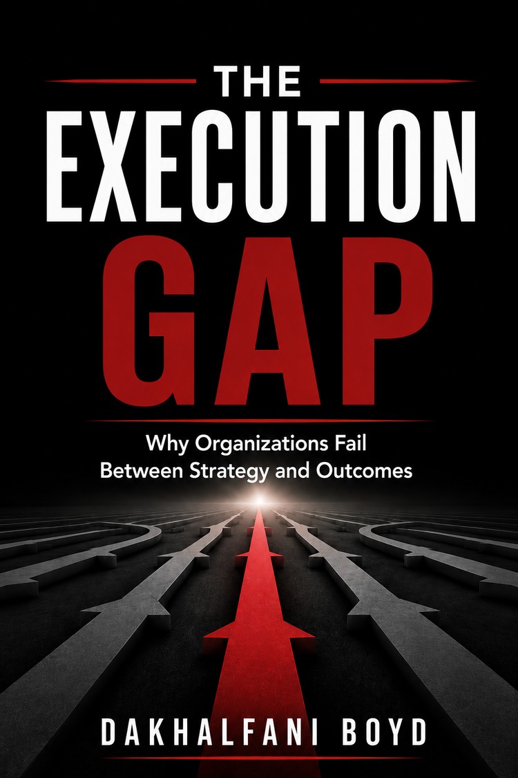 Cover of The Execution Gap by Dakhalfani Boyd